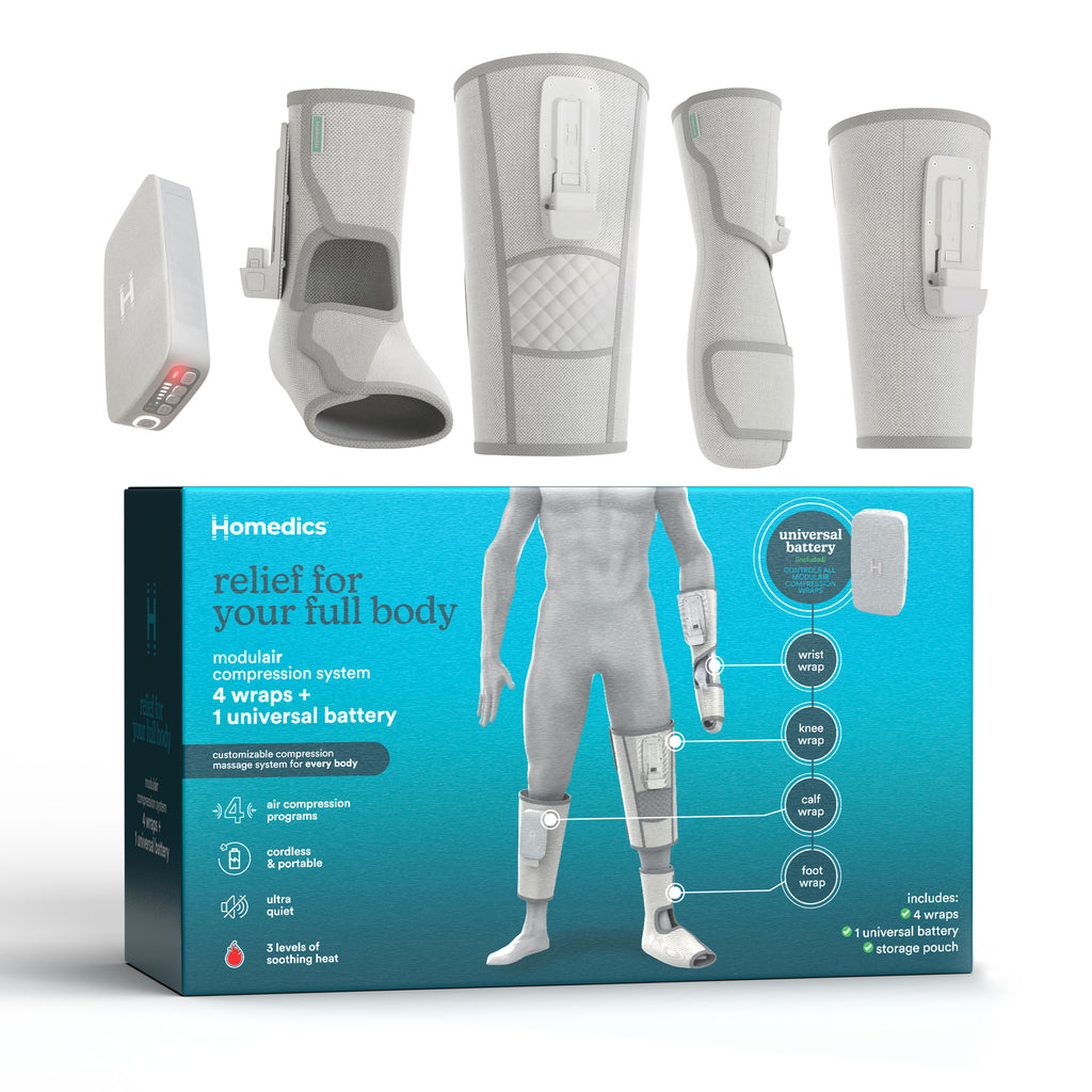 Enhance Your Well-being with the HoMedics Modulair Range to Increase Blood Flow