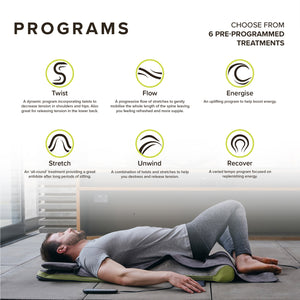 Stretch + The Back Stretching Mat-Homedics